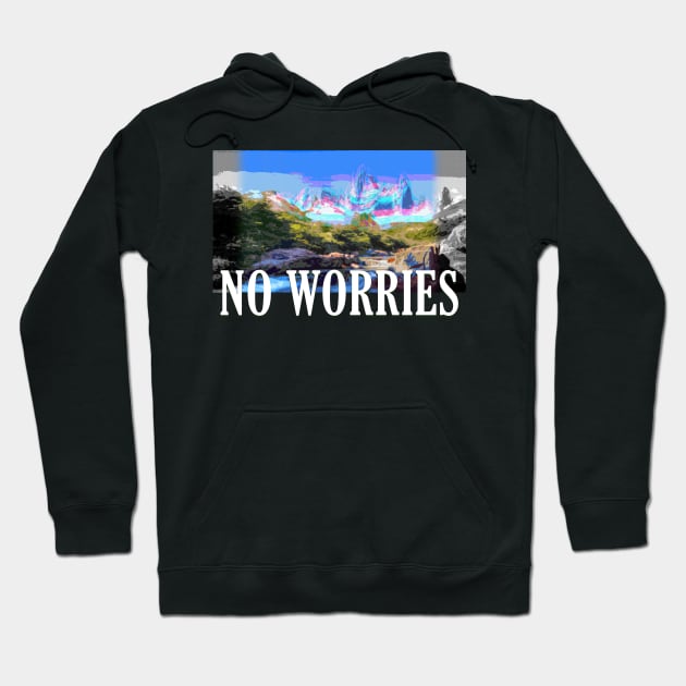 No Worries Hoodie by giovanniiiii